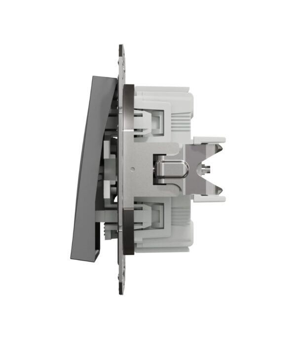 Выключатель кнопочный 1кл Schneider Electric Asfora Антрацит EPH0700171 — изображение 6