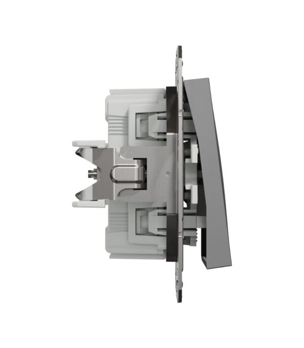 Выключатель кнопочный 1кл Schneider Electric Asfora Антрацит EPH0700171 — изображение 7