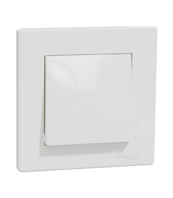 Выключатель кнопочный Schneider Electric Asfora Белый EPH0700121 - Зображення 3