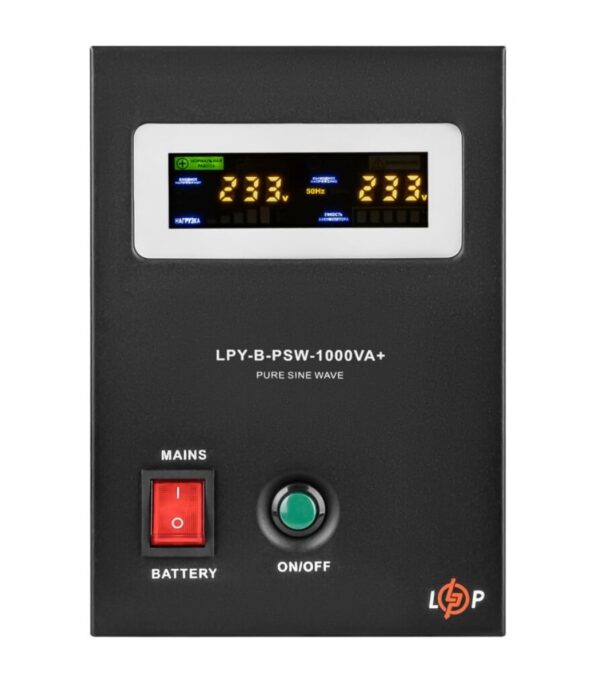 Комплект резервного питания LogicPower 12V LPY-B-PSW-1000VA+ 700Вт 10A/20A + АКБ GEL TRINIX 12V 200ah — изображение 2