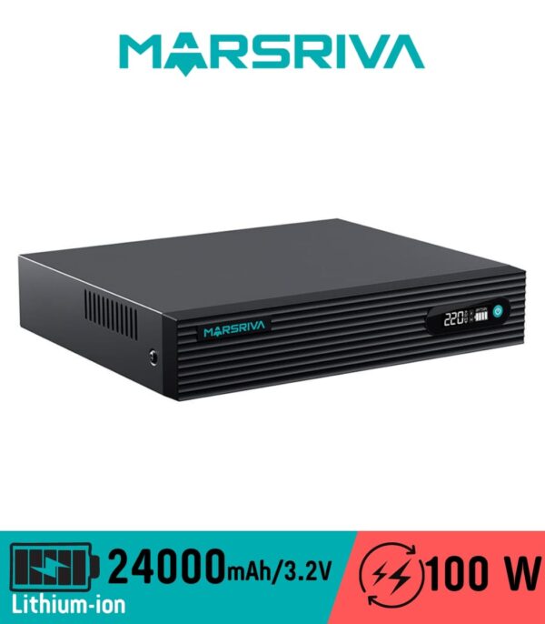 Источник бесперебойного питания для Роутера GPon MARSRIVA Smart Mini DC UPS KP7 Pro 100W 24000mAh