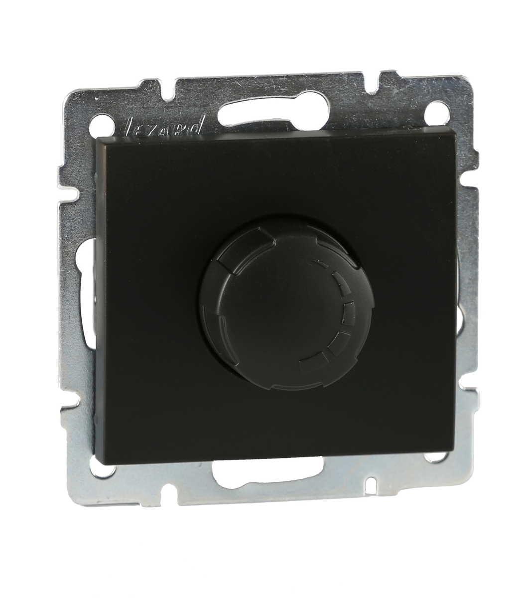 svetoregulyator-dimmer-800-vt-lezard-rain-antracit-703-4288-115 Светорегулятор (диммер) 800 Вт LEZARD RAIN Антрацит (703-4288-115) — изображение 1