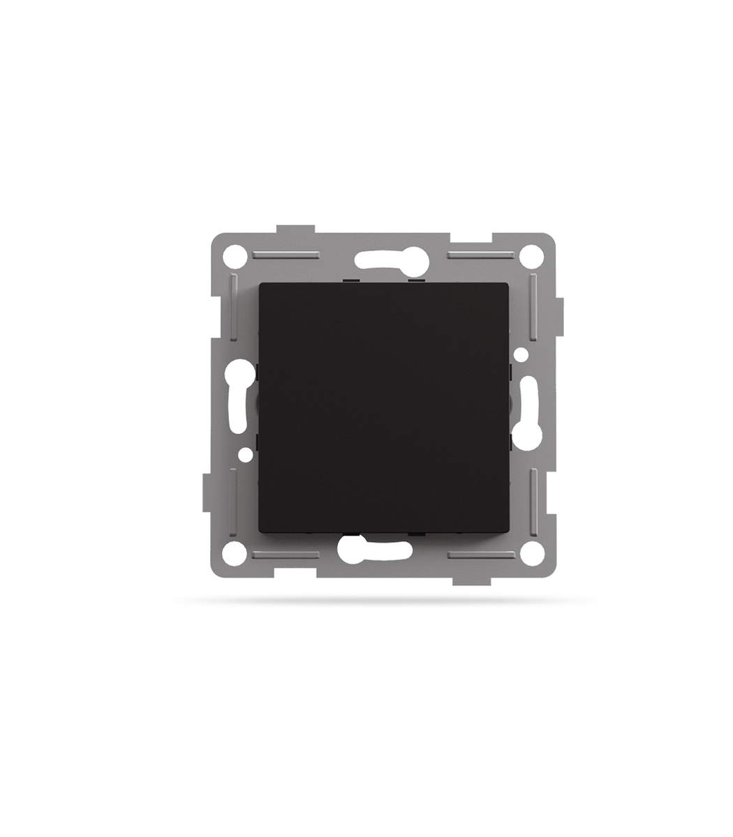 videx-vf-bnc-bg-1 Заглушка для рамки черний графит VIDEX BINERA (VF-BNC-BG) - Зображення 1