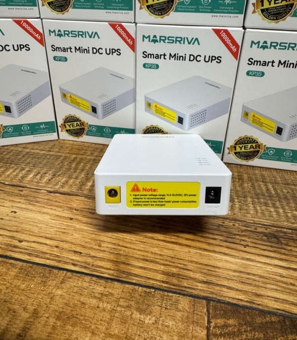 Источник бесперебойного питания для Роутера GPon MARSRIVA Smart Mini DC UPS KP3S 10000mAh — изображение 4