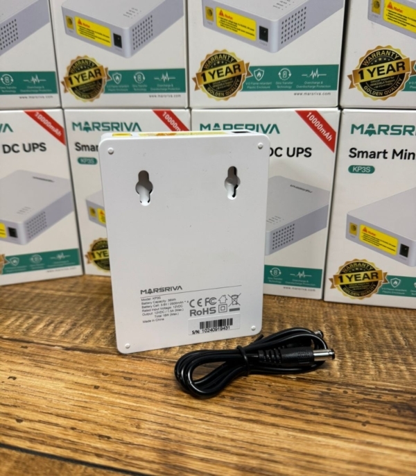 Источник бесперебойного питания для Роутера GPon MARSRIVA Smart Mini DC UPS KP3S 10000mAh — изображение 5