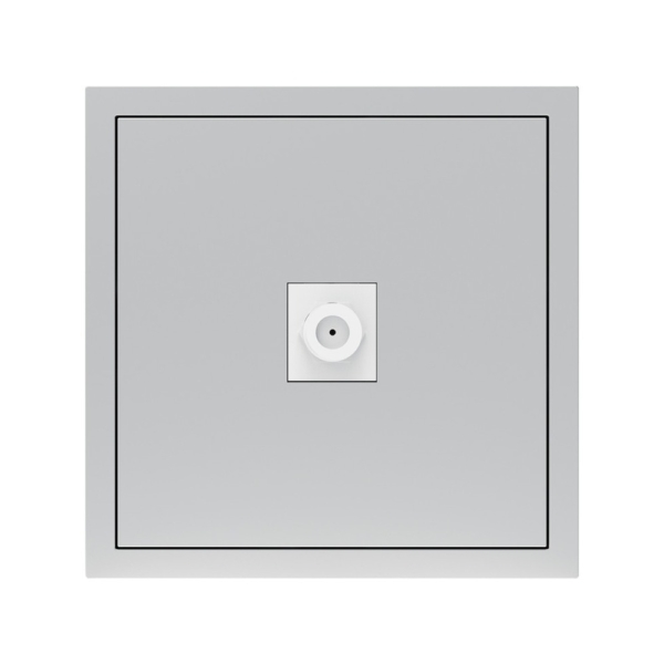 TV-розетка конечная Soft ARDERO, Серебро (ER141TV-S)