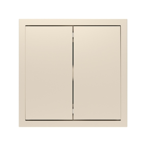 Выключатель 2-кл. Soft ARDERO, Шампань (EV112V-C)