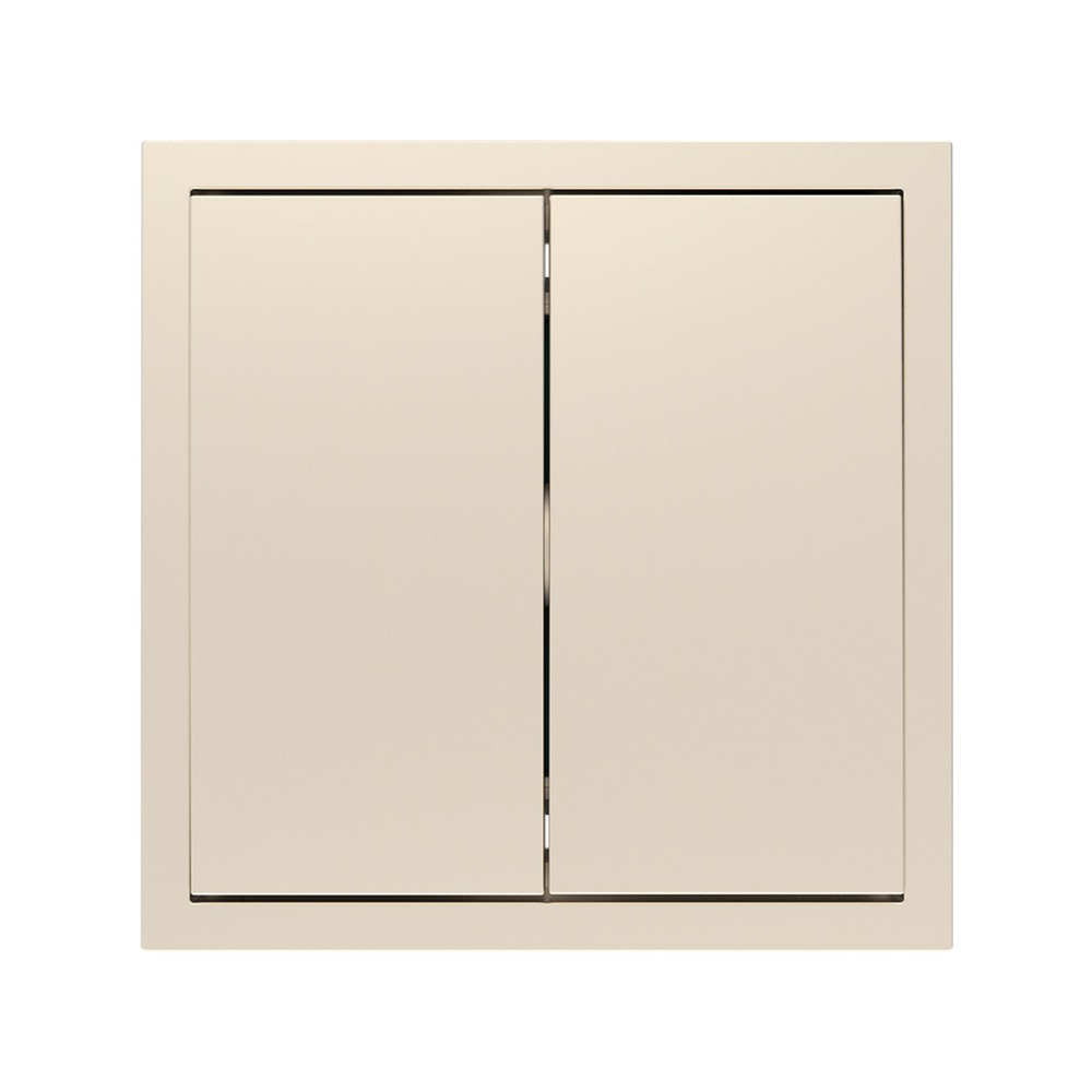 ardero_soft_80815_20260324181402 Проходной 2-кл. выключатель Soft ARDERO, Шампань (EV122-C) - Зображення 1