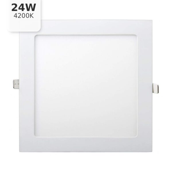 Квадратный встраиваемый светильник Lezard, 24W, 4200K, 300x300 мм (442RKP-24)