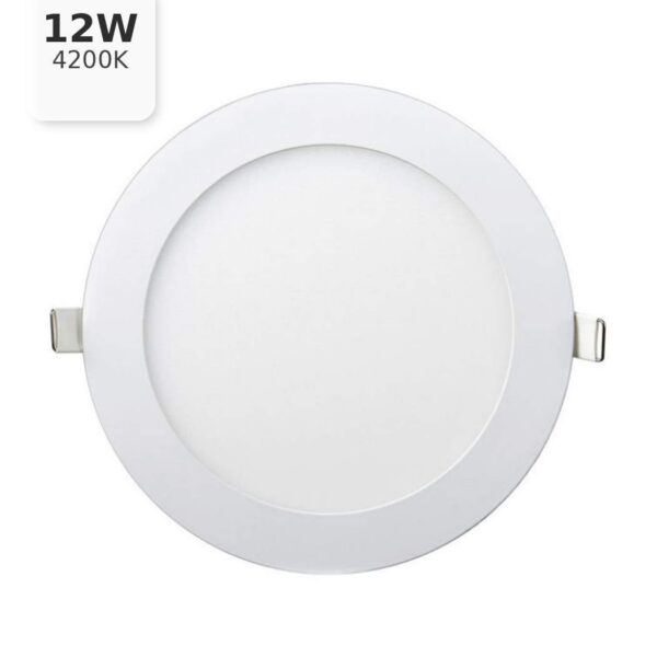 Круглый встраиваемый светильник Lezard, 12W, 4200K, Ø174 мм, вырез Ø158 мм (442RRP-12)