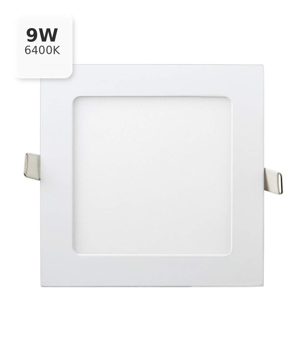 1b20a3cd-2aa5-11f1-0a80-069f005cc99e.jpg Квадратный встраиваемый светильник Lezard, 9W, 6400K, 150x150 мм, вырез 135x135 мм (464RKP-09) — изображение 1