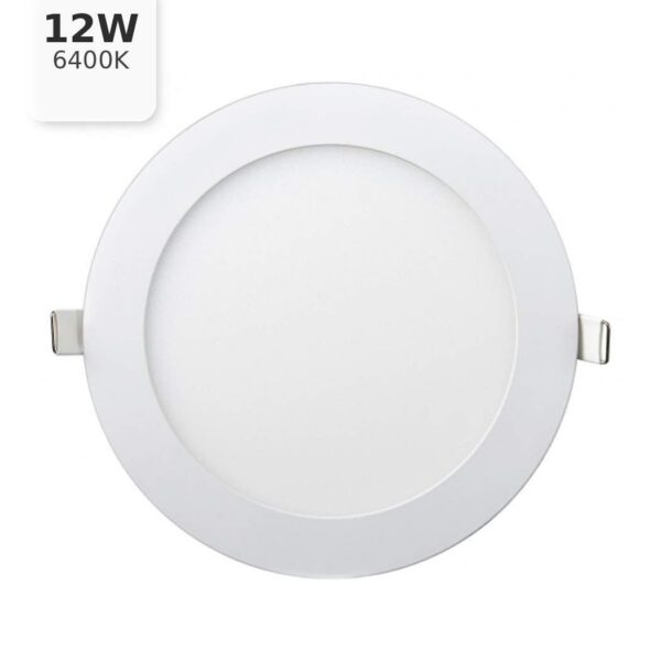 Круглый встраиваемый светильник Lezard, 12W, 6400K, Ø168 мм, вырез Ø154 мм (464RRP-12)
