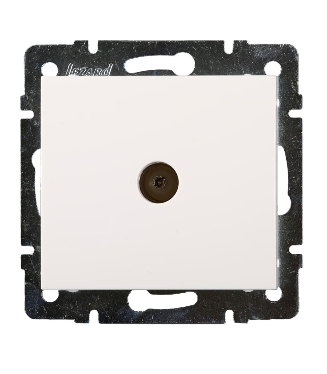 2ddbe9a0-eee4-11ee-0a80-15f20038431e.jpg TV-розетка RAIN Lezard, Белый (703-0288-130) - Зображення 1