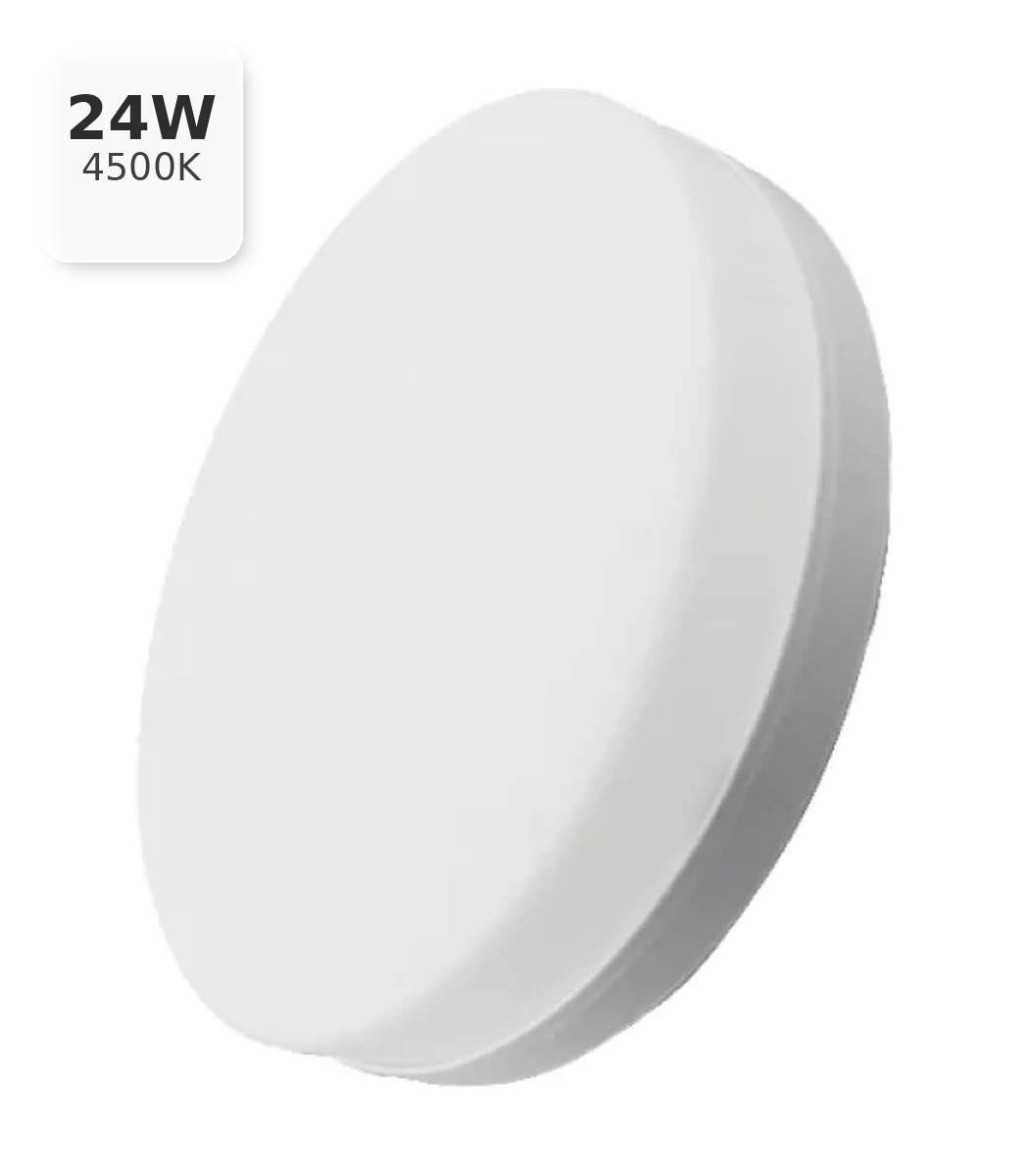 3c40610a-d586-11ef-0a80-04fd005cbe23.jpg Круглый накладной светильник быстрого монтажа Lezard, 24W, 4500K, Ø180 мм (445-RCX-24) — изображение 1