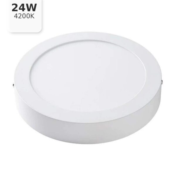Круглый накладной светильник Lezard, 24W, 4200K, Ø285 мм (442SRP-24)
