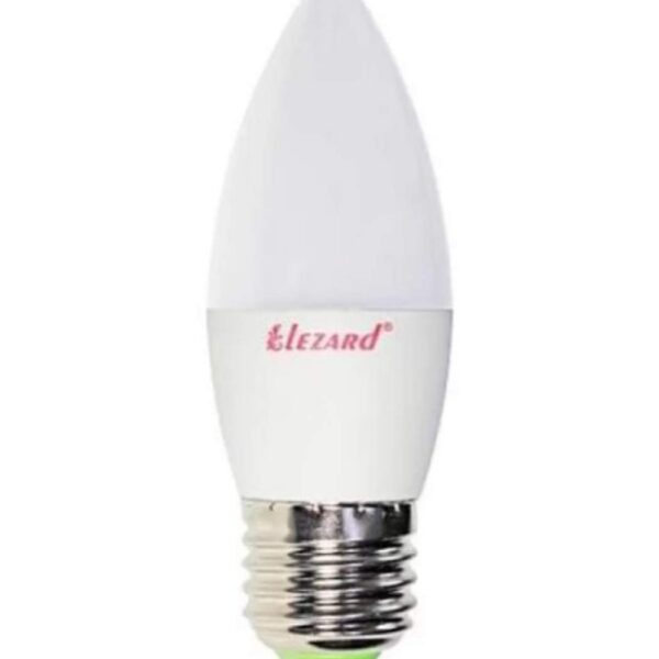 Лампа светодиодная Candle B35 Lezard, 5W, 2700K, E27 (427-B35-2705)