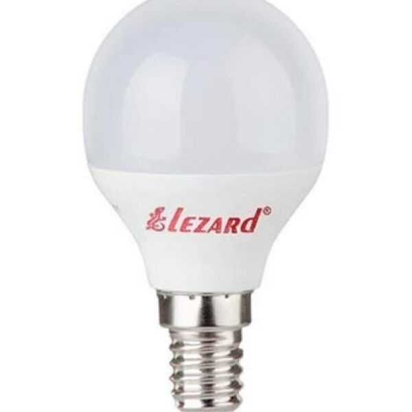 Лампа светодиодная Glob A45 Lezard, 9W, 4200K, E14 (442-A45-1409)