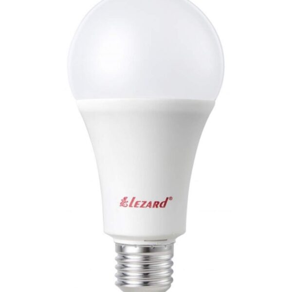 Лампа светодиодная Glob A60 Lezard, 15W, 4200K, E27 (442-A60-2715)