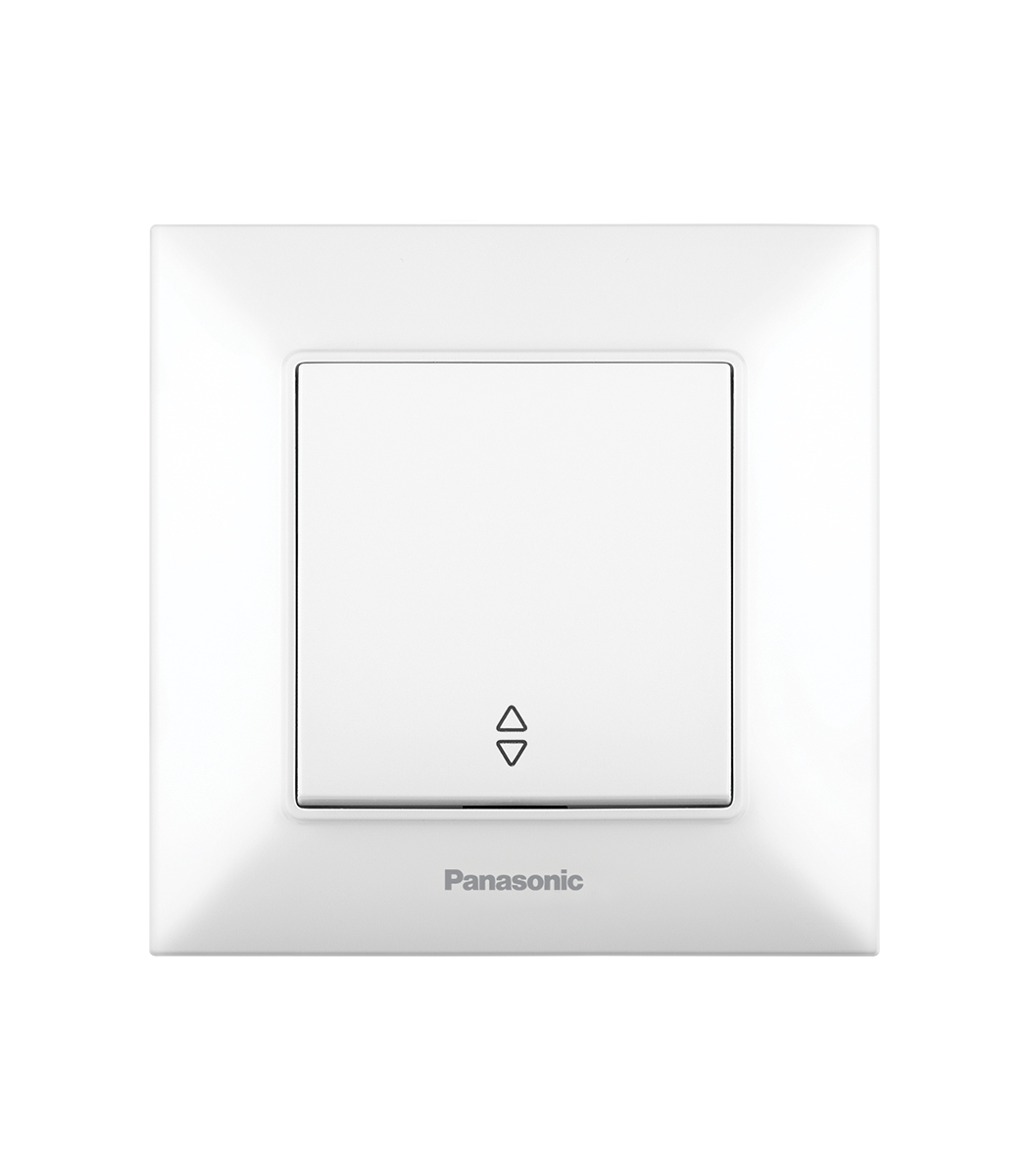 627822f3-fe0d-11e9-0a80-059b0038ffda.jpg Выключатель одинарный проходной Panasonic Arkedia Slim Белый, WNTC00032WH-UA - Зображення 1