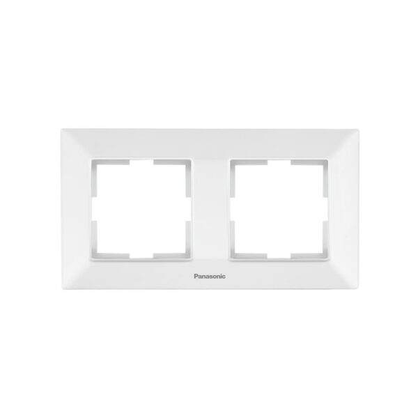 Рамка 2м горизонтальная Panasonic Arkedia Slim Белый, WNTF08022WH-UA