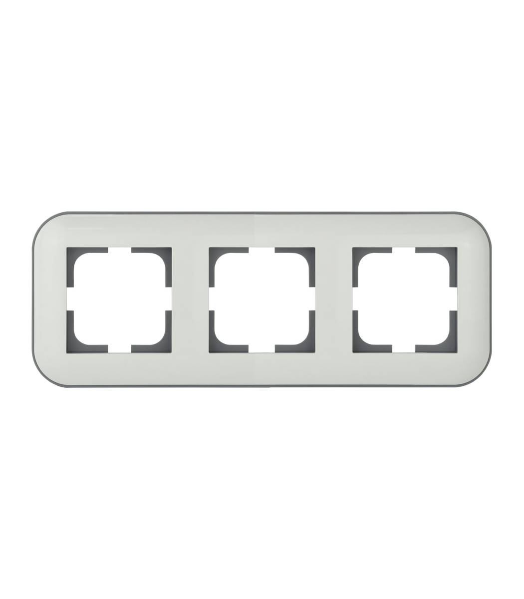 a2ebf00f-2ea8-11f1-0a80-195b0020462e.jpg Рамка 3-я Ovivo LOFT Белый+Серый (404-010003-227) - Зображення 1