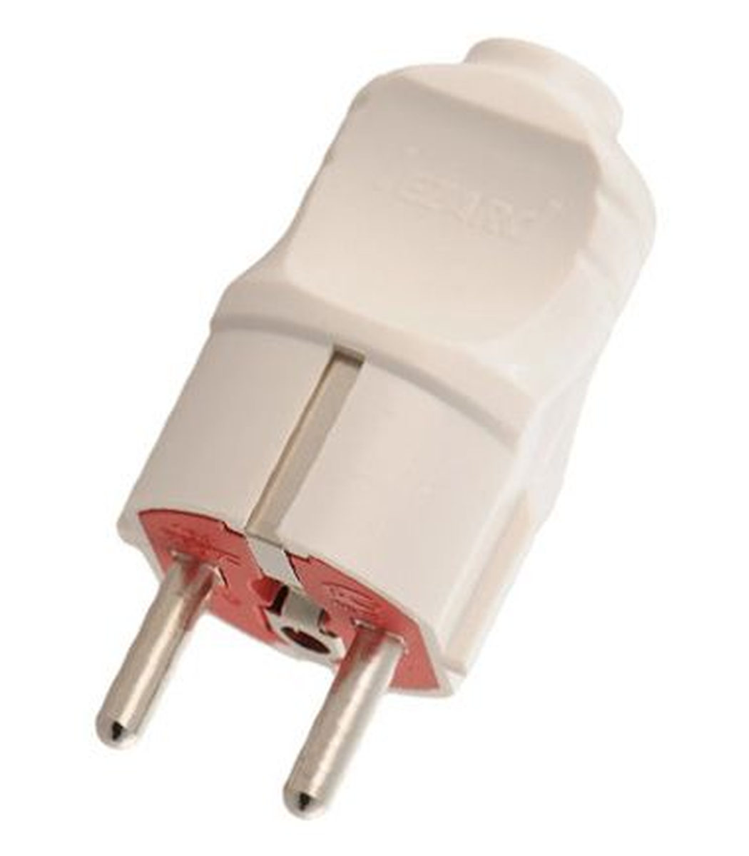 c62c9cc2-2b35-11f1-0a80-0d87006e6ae2.jpg Вилка сетевая с заземлением, для ИБП Lezard (715-0501-605) - Зображення 1
