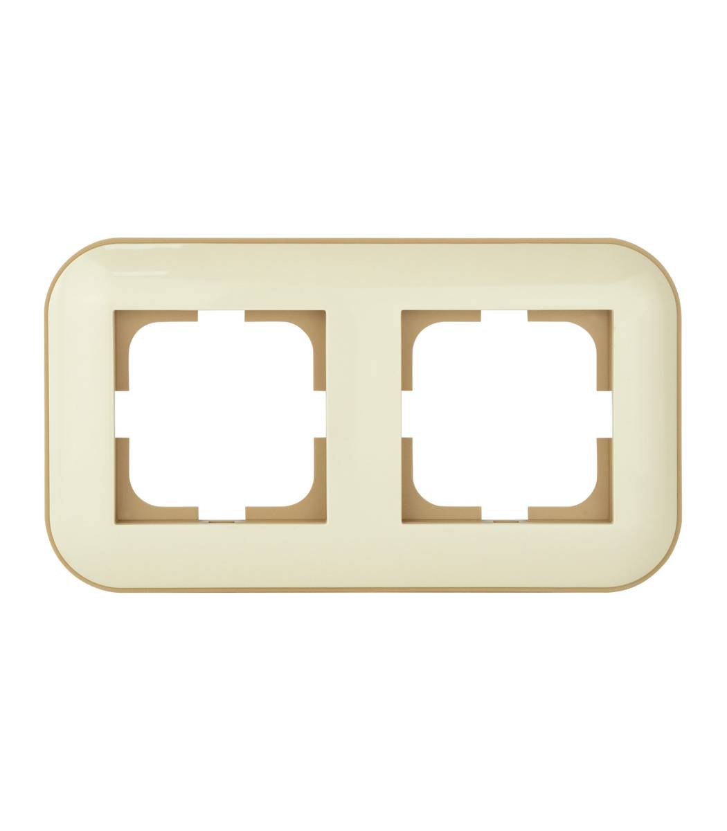 db4b6fcf-2ea8-11f1-0a80-01af002087ae.jpg Рамка 2-я Ovivo LOFT Крем+Крафтовый (404-020006-226) - Зображення 1
