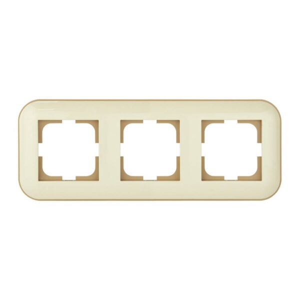 Рамка 3-я Ovivo LOFT Крем+Крафтовый (404-020006-227)