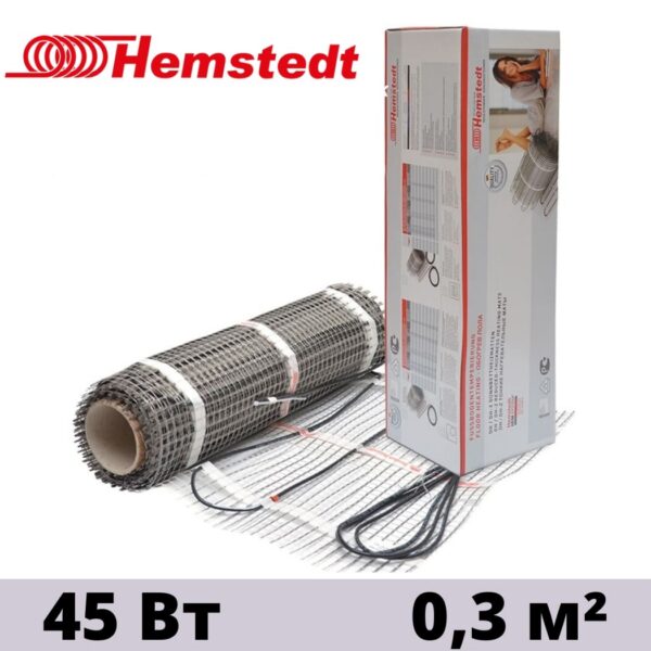 Нагревательный мат Hemstedt  DH 0,3 m² (30см)